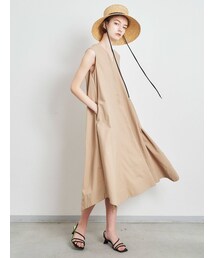 ELENDEEK | IRREGULAR HEM TENT OP(ワンピース)