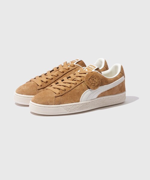 ADAM ET ROPE'(アダムエロペ)の「【PUMA/プーマ】SUEDE CHARLES F STEAD V(スニーカー・メンズ・ベージュ・26.0/27.0/28.0/29.0)」の10枚目の写真
