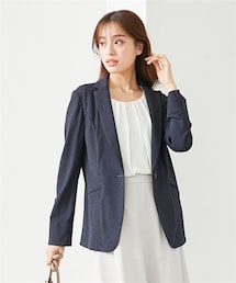 nissen | 【レディーススーツ】うすカルジャージーセットアップスーツ（上下別売）(スーツスカート)