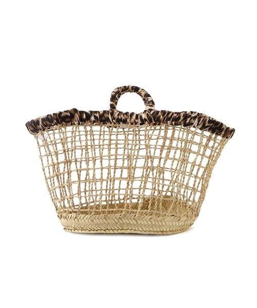 ADAM ET ROPE'（アダムエロペ）の「【J'aDoRe・店舗限定】【LA PRESTIC OUISTON】PANIER AJOURE BASKET BAG WI（かごバッグ・レディース・キナリ系・F）」の6枚目の写真