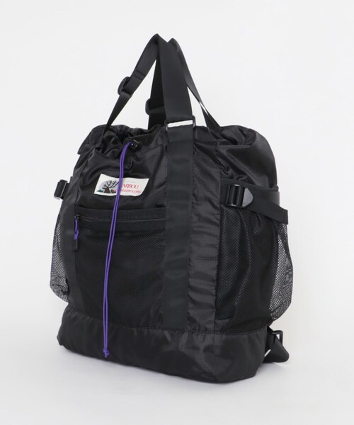 EKAL(エカル)の「『別注』Caribou Mountaineering×EKAL L. WEIGHT PACK TOTE(トートバッグ・レディース・ブラック/グレー・One)」の3枚目の写真