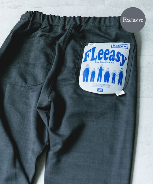 URBAN RESEARCH DOORS(アーバンリサーチドアーズ)の「『別注』Lee×DOORS FLEEASY NARROW(その他パンツ・メンズ・エクリュ/スミクロ/ブラウン/ブルー・Free)」の2枚目の写真