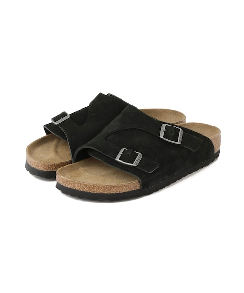 ADAM ET ROPE'(アダムエロペ)の「【BIRKENSTOCK(ビルケンシュトック)】ZURICH(サンダル・レディース・ブラック・36.0/37.0/38.0/39.0)」の3枚目の写真