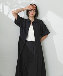 SENSE OF PLACE by URBAN RESEARCH（センスオブプレイスバイアーバンリサーチ）の「『UR TECH DRYLUXE』リネンライクワンピース（ワンピース・レディース）」