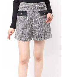 MURUA（ムルーア）の「ツイードショートパンツ（その他パンツ・レディース）」