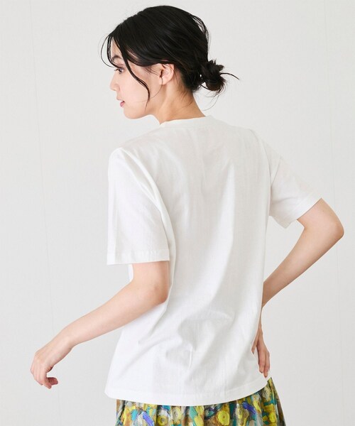 Jayro（ジャイロ）の「メタリックロゴプルオーバー（Tシャツ/カットソー・レディース・ブラック/ホワイト系・M）」の12枚目の写真