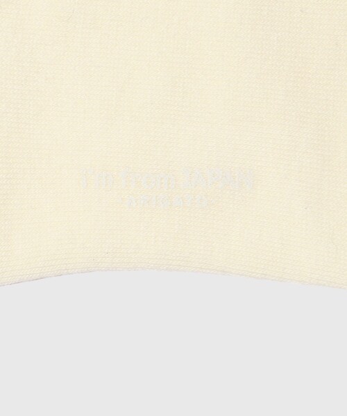 ADAM ET ROPE'（アダムエロペ）の「【BLUE BLUE JAPAN/ブルーブルージャパン】JAPAN FLAG ソックス（ソックス/靴下・メンズ・ホワイト/ネイビー・M）」の11枚目の写真
