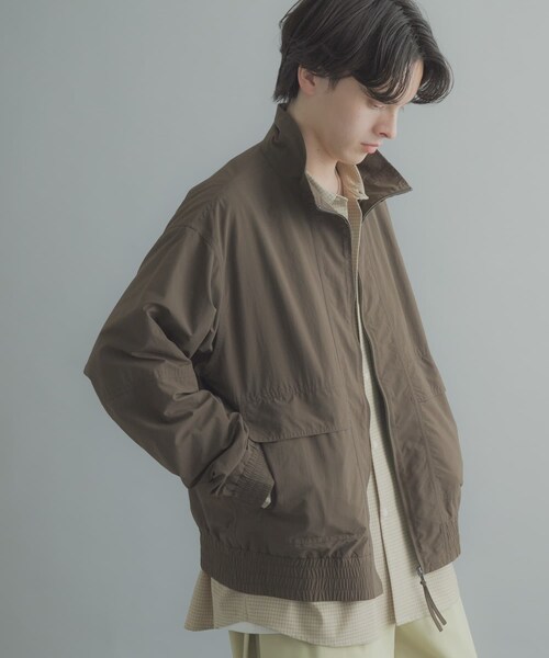 SENSE OF PLACE by URBAN RESEARCH(センスオブプレイスバイアーバンリサーチ)の「リップストップナイロンブルゾン(ブルゾン・メンズ・BLACK/BROWN/YELLOW・M/L)」の21枚目の写真