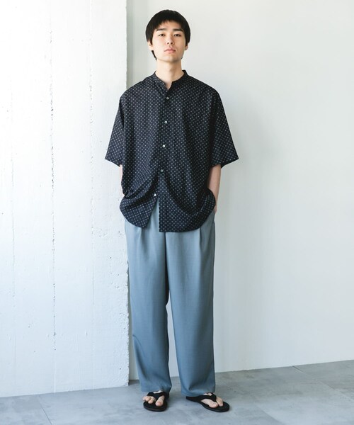 URBAN RESEARCH DOORS(アーバンリサーチドアーズ)の「トロピカルライク イージーパンツ(その他パンツ・メンズ・BLACK/BLUEGRAY/CHARCOAL・M/L)」の18枚目の写真