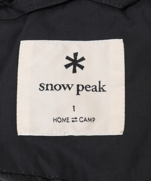 URBAN RESEARCH DOORS（アーバンリサーチドアーズ）の「Snow Peak Apparel　Everyday Down Jacket（その他アウター・レディース・CHARCOAL/BLACK/LIGHTGREEN・1）」の10枚目の写真