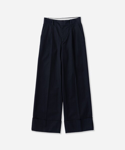 Saturdays NYC(サタデーズ ニューヨークシティ )の「Kim Pleated Pants | WOMEN(その他パンツ・レディース・ベージュ/ネイビー・L/M/S)」の6枚目の写真