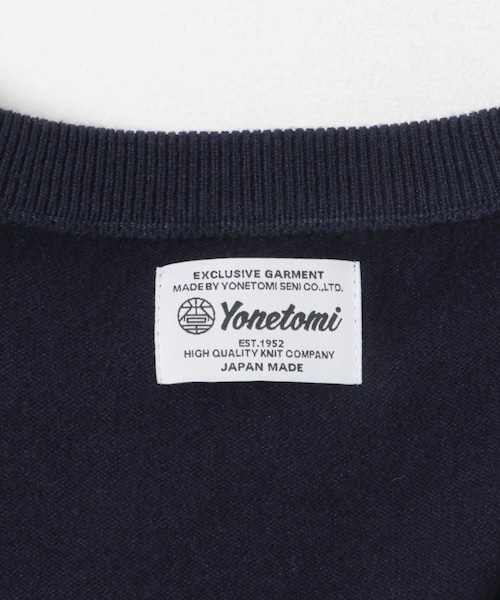 URBAN RESEARCH（アーバンリサーチ）の「Yonetomi　Spiber NEW BASIC KNIT PULLOVER（ニット/セーター・メンズ・24ORANGE/14BLACK/63NAVY・3/4）」の12枚目の写真