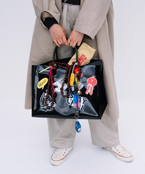 URBAN RESEARCH（アーバンリサーチ）の「J.B.ATTIRE　Paris bag（トートバッグ・レディース・Black・one）」の2枚目の写真