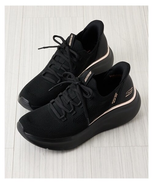 nissen（ニッセン）の「SKECHERS（スケッチャーズ）BOBS B LOVE TRUE DELIGHT（スニーカー・メンズ・BBK/TPE・22.5cm/23.0cm/23.5cm/24.0cm/24.5cm/25.0cm）」の3枚目の写真