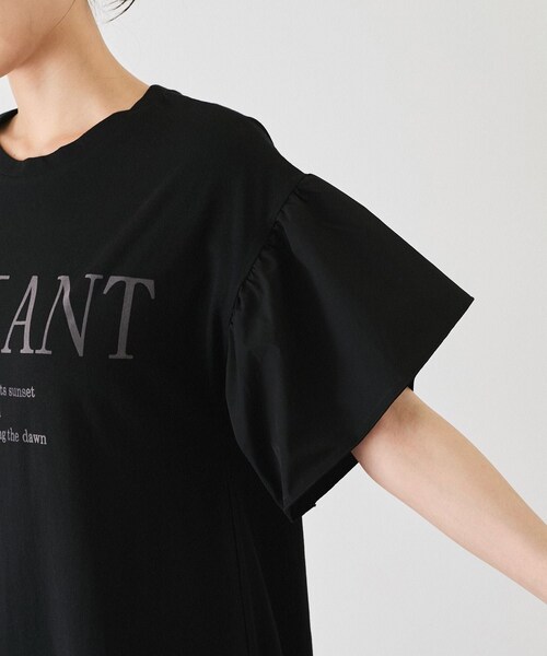 Jayro（ジャイロ）の「フロッキーロゴドッキングワンピース（ワンピース・レディース・ブラック/グレー/ネイビー・M）」の22枚目の写真