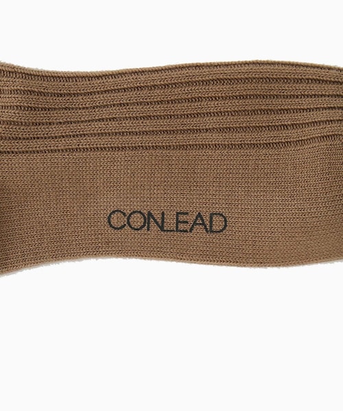 ADAM ET ROPE'（アダムエロペ）の「【CONLEAD/コンリード】College Short（ソックス/靴下・メンズ・ブラック/キナリ/ブラウン・M）」の7枚目の写真