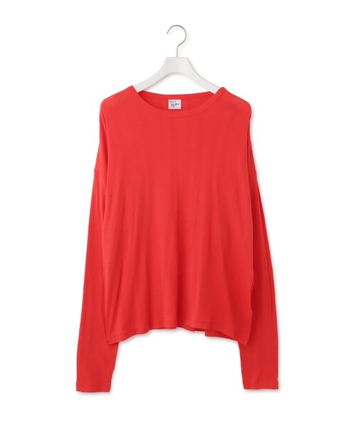 ADAM ET ROPE'（アダムエロペ）の「【Miller for ADAM ET ROPE'】別注 L/S SHEER TEE（2PACK）（Tシャツ/カットソー・レディース・ホワイト/レッド・F）」の22枚目の写真