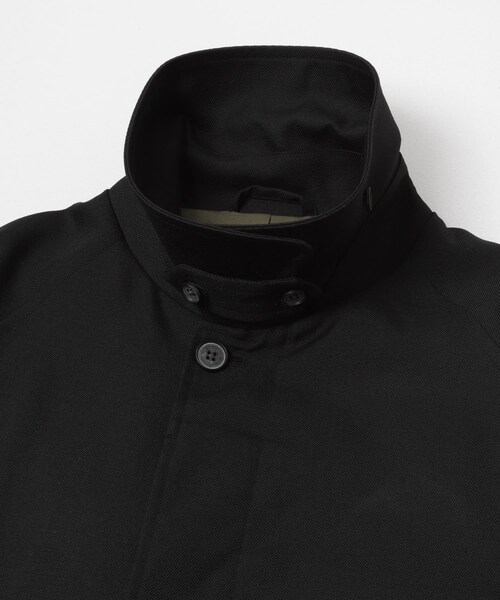 URBAN RESEARCH(アーバンリサーチ)の「POLYPLOID LONG COAT B(ステンカラーコート・メンズ・BLACK・3/4)」の7枚目の写真