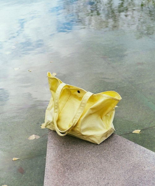 ADAM ET ROPE'（アダムエロペ）の「【J'aDoRe・店舗限定】【L.L.Bean for SALON（エル・エル・ビーン）】別注middle grocery tote（トートバッグ・レディース・ブラウン系/サックス/ローズピンク/ピンク系/イエロー系・F）」の20枚目の写真