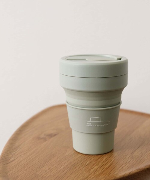 THE GOODLAND MARKET（ザグッドランドマーケット）の「『別注』stojo×TGM　cup 355ml（グラス/マグカップ/タンブラー・メンズ・OAT 2/OAT/CASHMERE/CASHMERE 2/EUCALYPTUS/LILAC/LILAC 2/EUCALY 2/SAGE/CARBON/SAGE2/CARBON2・FREE）」の4枚目の写真