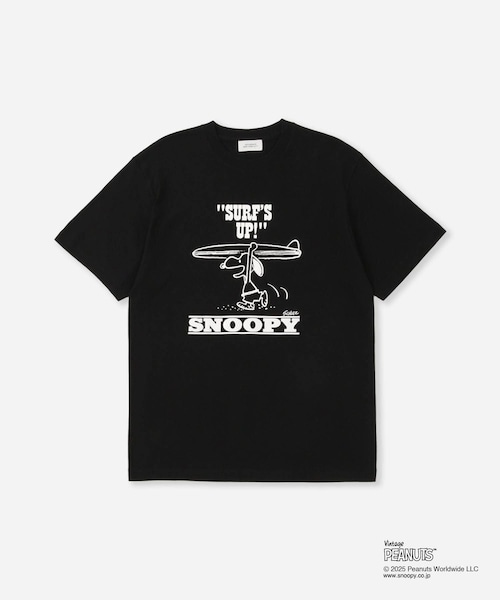 Saturdays NYC(サタデーズ ニューヨークシティ )の「SNYC x SNOOPY SURF T(Tシャツ/カットソー・レディース・ブラック/ホワイト・L/M/S/XL)」の7枚目の写真