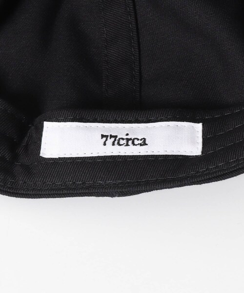THE GOODLAND MARKET（ザグッドランドマーケット）の「77circa　original embroidery cap MIX UP（キャップ・レディース・black/navy・One）」の9枚目の写真