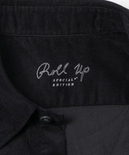 URBAN RESEARCH（アーバンリサーチ）の「PORTER CLASSIC　R-UP ORGANIC CRDRY SHIRT（シャツ/ブラウス・メンズ・BLACK・L/XL/XXL）」の12枚目の写真