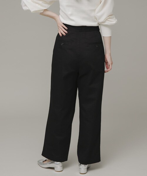 URBAN RESEARCH Sonny Label（アーバンリサーチサニーレーベル）の「ラップタックパンツ（その他パンツ・レディース・ベージュ/ブラック/ネイビー・FREE）」の7枚目の写真