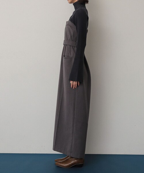 SENSE OF PLACE by URBAN RESEARCH（センスオブプレイスバイアーバンリサーチ）の「ベアオールインワン（サロペット/オーバーオール・レディース・BLACK/GRAY/BEIGE・S/M）」の17枚目の写真