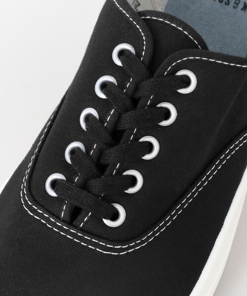 URBAN RESEARCH DOORS（アーバンリサーチドアーズ）の「MOONSTAR×FORK&SPOON　別注デッキスニーカー（スニーカー・メンズ・BLACK/GRAY・26/27/28）」の5枚目の写真