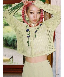 MILK | MILK ローズニットカーデ【コラボ】(カーディガン/ボレロ)