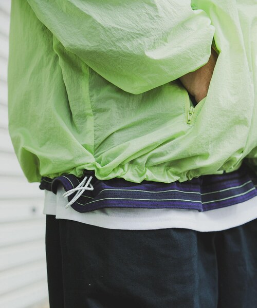 Wide Dad(ワイドダッド)の「Wide Dad DAD LIGHT PARKA(ブルゾン・メンズ・BLACK/LIME・1/2)」の20枚目の写真