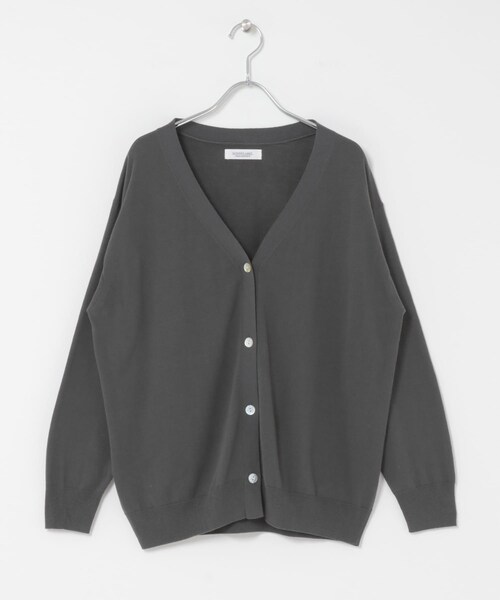 URBAN RESEARCH Sonny Label（アーバンリサーチサニーレーベル）の「『WEB限定』クールミストミディカーディガン（ニット/セーター・レディース・チャコール/L.グレー/ライムミント/ネイビー・Free）」の15枚目の写真