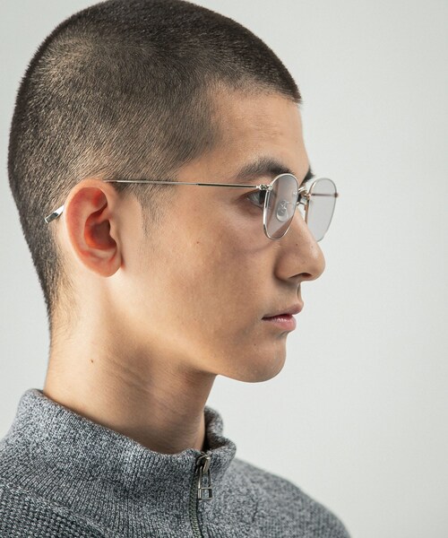 URBAN RESEARCH(アーバンリサーチ)の「『別注』KANEKO OPTICAL×URBAN RESEARCH URA-8(メガネ・メンズ・SI×クリア/WG×クリア/WG×RS-01/SI×RS-02・-)」の14枚目の写真