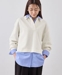 ROPE' PICNIC | スキッパースウェット(スウェット)