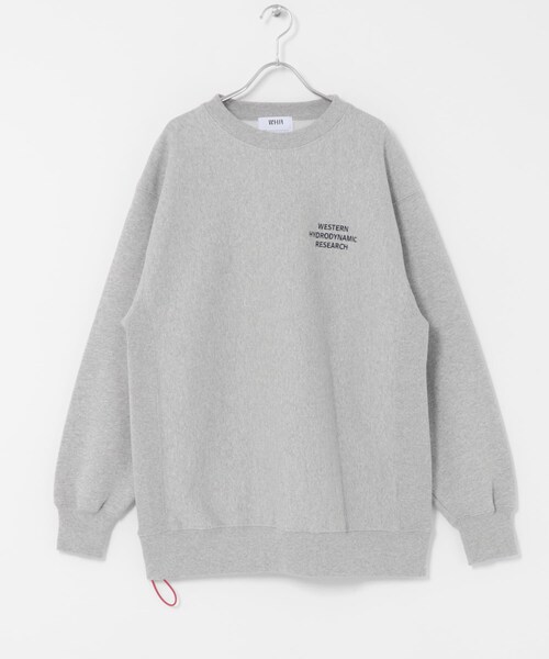 THE GOODLAND MARKET（ザグッドランドマーケット）の「Western Hydrodynamic Research　WORKER SWEATER（スウェット・メンズ・GreyNavy/NavyWhite・L/XL）」の4枚目の写真