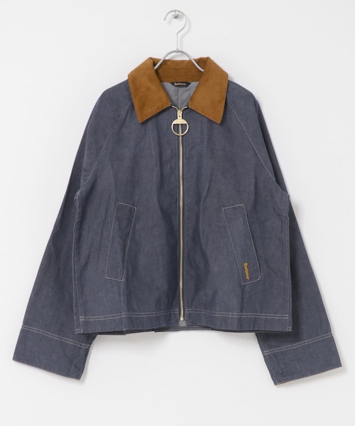 URBAN RESEARCH DOORS(アーバンリサーチドアーズ)の「Barbour FRECKLETON CASUAL JACKET(デニムジャケット・レディース・INDIGO・10)」の2枚目の写真