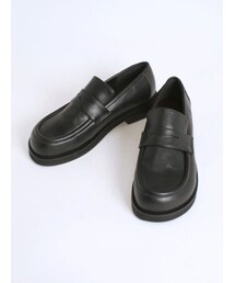 【VEQUM】CURVE ROUND LOAFER