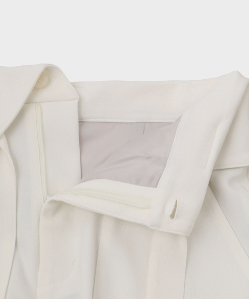 ROPE'(ロペ)の「【一部店舗限定】【REALM(レルム)】BAKER PANTS|ワイドパンツ 26SS(その他パンツ・レディース・ブラック/ホワイト/ブラウン系・36/38)」の20枚目の写真