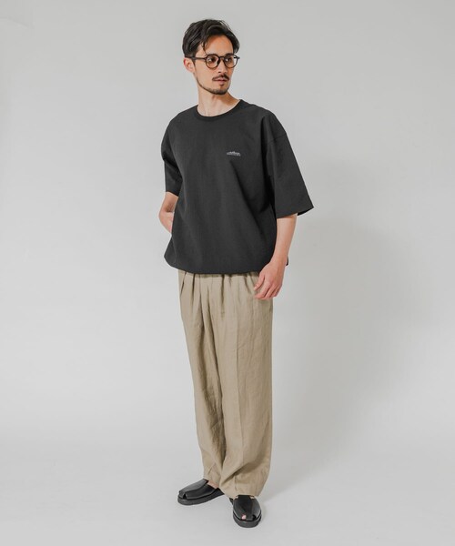 URBAN RESEARCH(アーバンリサーチ)の「『吸水速乾/UVカット』『別注』THOUSAND MILE×URBAN RESEARCH WASHER CODE T-SHIRTS(Tシャツ/カットソー・メンズ・BLACK/CHARCOAL/NAVY ST・S/M/L)」の9枚目の写真