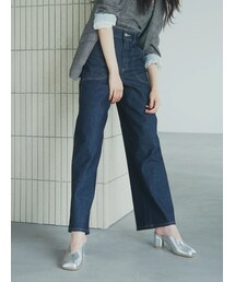 TONAL | 【SOMETHING】LISA LACE UP WIDE(デニムパンツ)