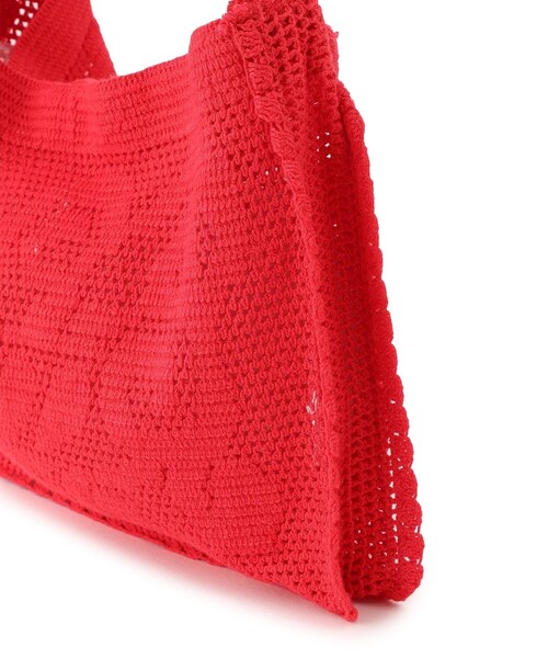 ADAM ET ROPE'(アダムエロペ)の「【Nananita(ナナニータ)】FOUNTAIN CROCHET BAG(ハンドバッグ・レディース・レッド系・F)」の9枚目の写真