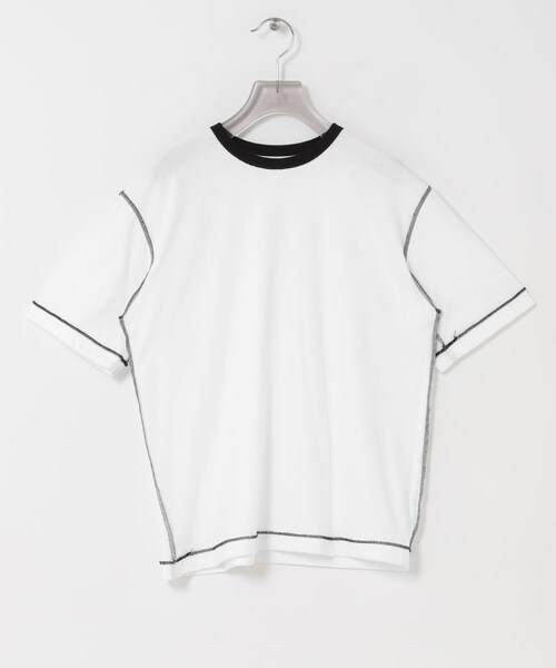 URBAN RESEARCH（アーバンリサーチ）の「HANES　リバーシブルTシャツ by THE DODO JEAN（Tシャツ/カットソー・レディース・WHITE/BLACK/RED・S/M/L）」の18枚目の写真