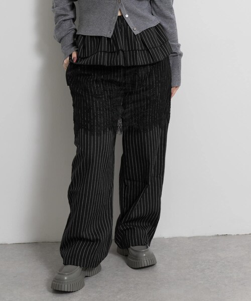 THE GOODLAND MARKET（ザグッドランドマーケット）の「old honey　49°C pants（その他パンツ・レディース・02black/01D.gray・FREE）」の3枚目の写真