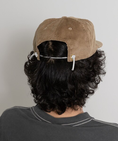 THE GOODLAND MARKET（ザグッドランドマーケット）の「Western Hydrodynamic Research　Whale Cord Hat（キャップ・メンズ・WHITENAVY/ACORN/OLIVE・FREE）」の11枚目の写真