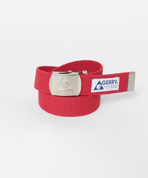 ITEMS URBANRESEARCH（アイテムズ アーバンリサーチ）の「GERRY Name Belt（ベルト・メンズ・RED/BLK/GRY/KHK/BEG/OFF/YEL・-）」の7枚目の写真