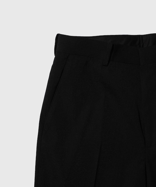 ADAM ET ROPE'(アダムエロペ)の「【AURALEE/オーラリー】LIGHT WOOL MAX GABARDINE SLACKS(スラックス・メンズ・ブラック/ダークブラウン・3/4/5)」の10枚目の写真