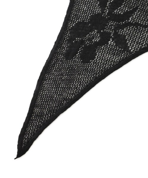 ADAM ET ROPE'(アダムエロペ)の「メッシュニットスカーフ(バンダナ/スカーフ・レディース・ブラック/ホワイト・F)」の22枚目の写真