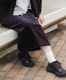 『UR TECH』コーデュロイストレートスカート