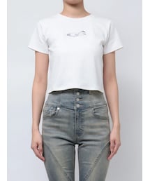 EMODA | ロゴグラデーションミニマルTシャツ(Tシャツ/カットソー)